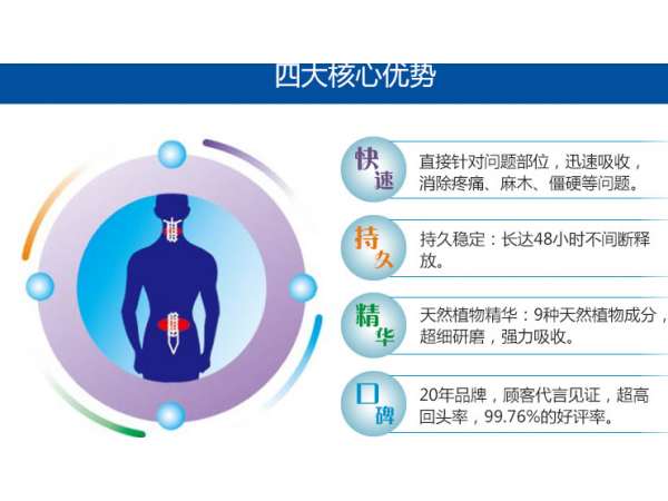 匯奇牌頸腰貼