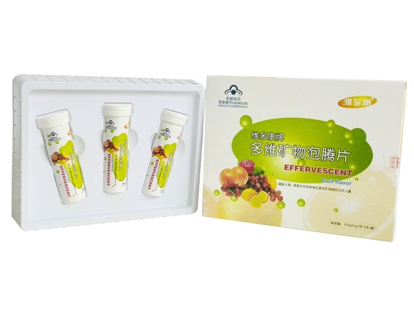 維多康牌多維礦物泡騰片-兒童型10片