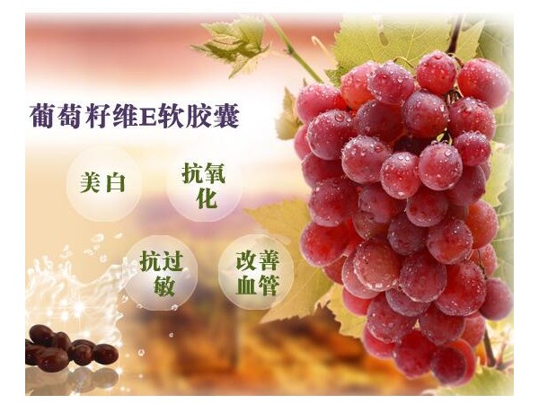 葡萄籽維E軟膠囊--美萊康生產(chǎn)品