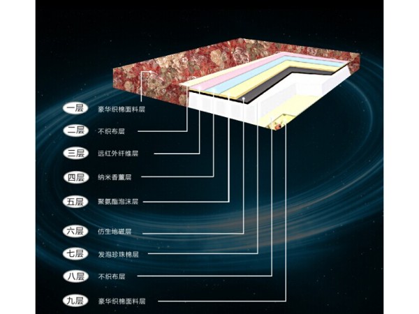 中佰康仿生地磁床墊