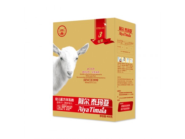 阿爾泰瑪亞金裝400g盒裝嬰幼兒羊奶粉