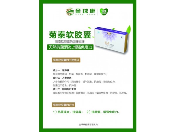 菊泰軟膠囊