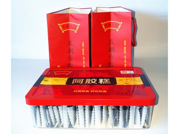 五朝貢膠阿膠糕傳統(tǒng)型實惠裝系列枸杞口味