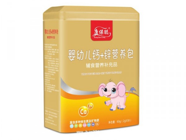 康保聰 嬰幼兒鈣+鋅營養(yǎng)包