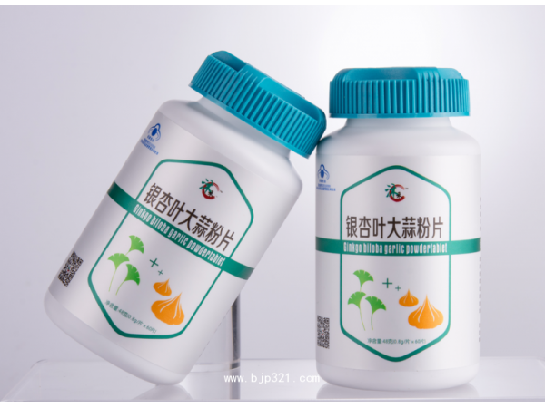 銀杏葉大蒜粉片