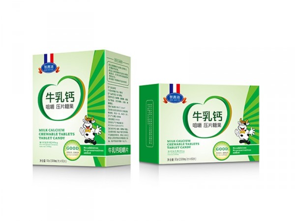 智澳迪 牛乳鈣咀嚼片