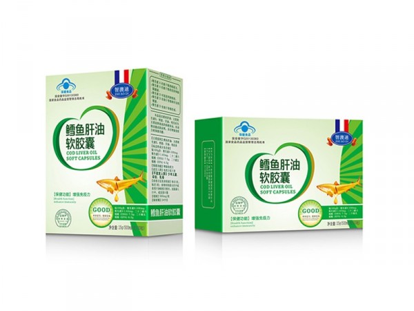 智澳迪 鱈魚肝油軟膠囊
