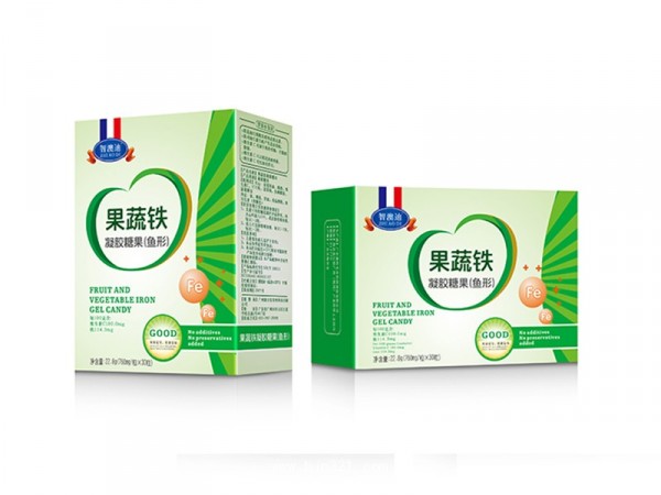 智澳迪 果蔬鐵軟膠囊