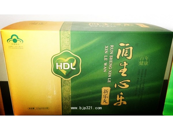 心腦血管產(chǎn)品潤生心樂18年藍(lán)帽