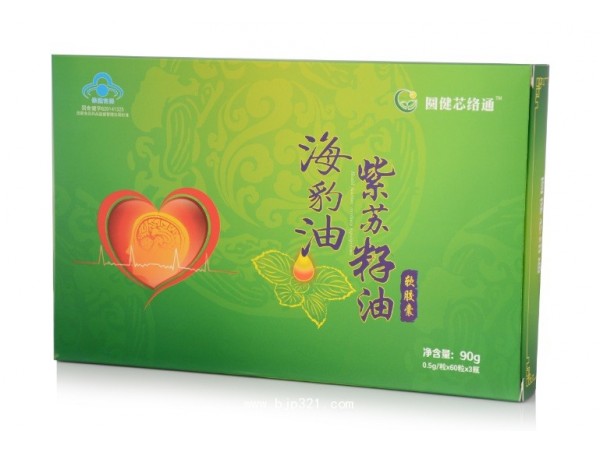 海豹油紫蘇籽油軟膠囊（月裝）