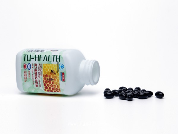 圖健盛力源牌蜂膠軟膠囊