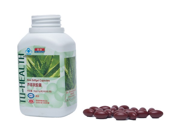圖健蘆薈軟膠囊