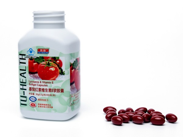圖健番茄紅素維生素E軟膠囊