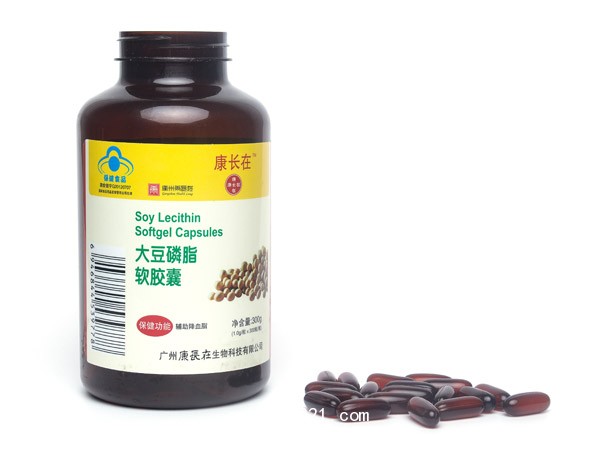 康長在大豆磷脂軟膠囊 300粒