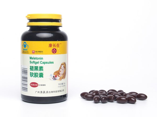 康長在褪黑素軟膠囊