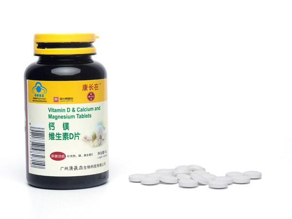 康長在鈣鎂維生素D片