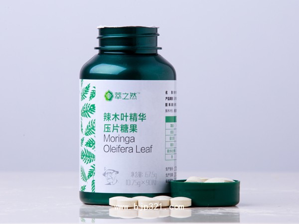 萃之然牌辣木葉精華壓片糖果