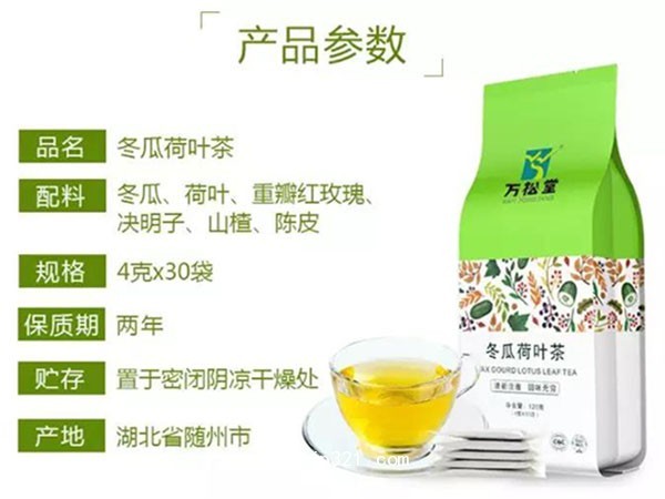 冬瓜荷葉茶批發(fā)招商承接定制加工