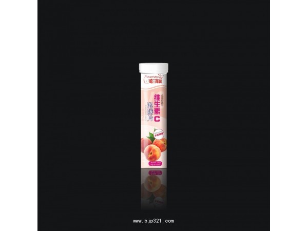哈三育貝維生素C泡騰片（水蜜桃味）
