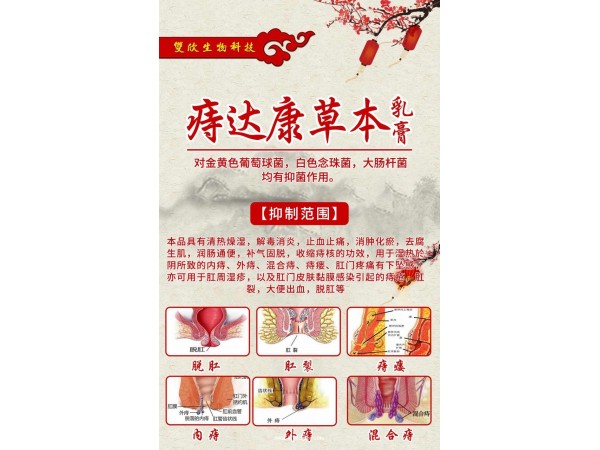 修正痔達(dá)康草本乳膏（外用、痔瘡）