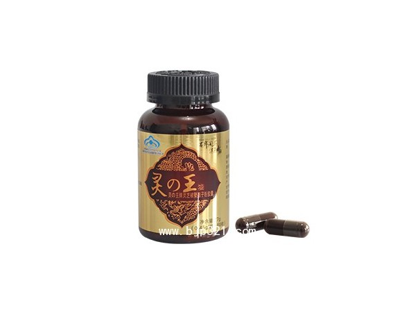 靈芝破壁孢子粉膠囊 每100g含：粗多糖 15g
