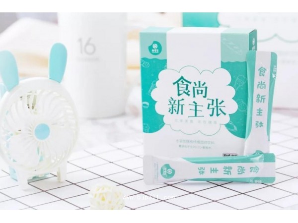 食尚新主張水溶性膳食纖維固體飲料
