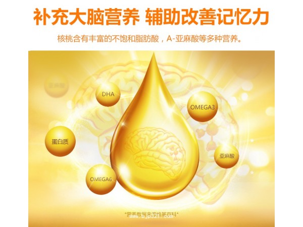 DHA藻油核桃油軟膠囊