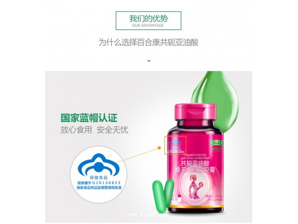共軛亞油酸綠茶肉堿軟膠囊