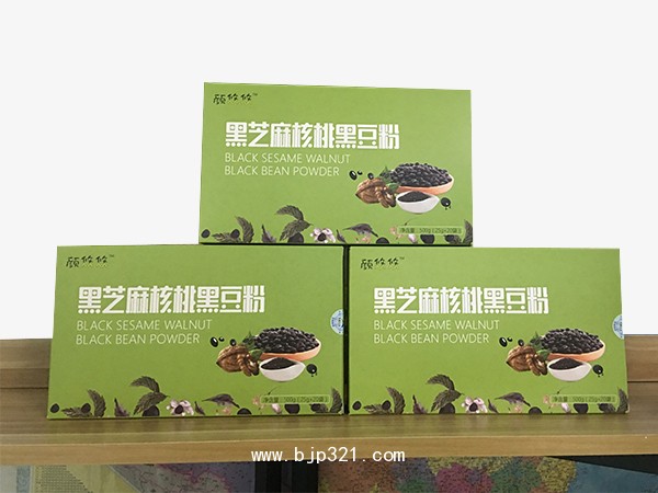 黑芝麻核桃黑豆粉 500g   oem貼牌代加工
