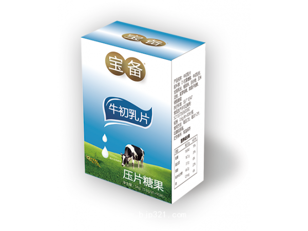 牛初乳片（壓片糖果）