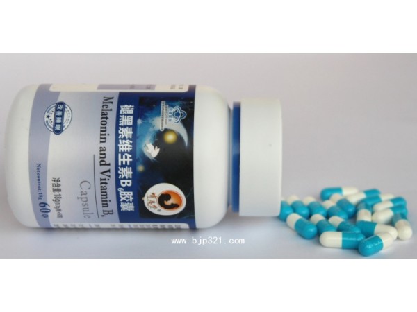 哺恩堂牌褪黑素維生素B6膠囊