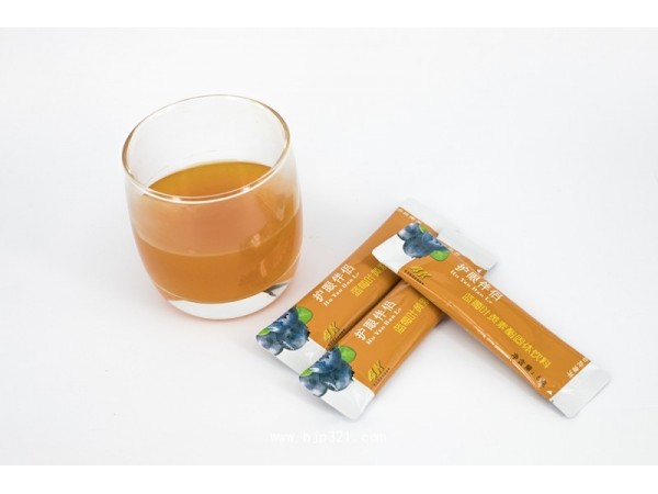 護眼伴侶藍(lán)莓葉黃素酯固體飲料