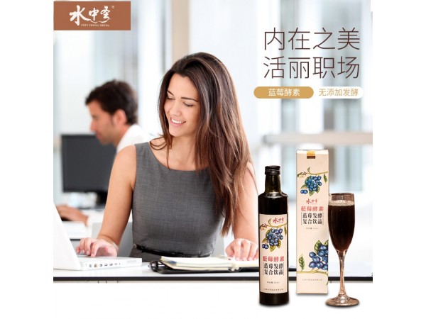 水中圣藍莓酵素復合飲品