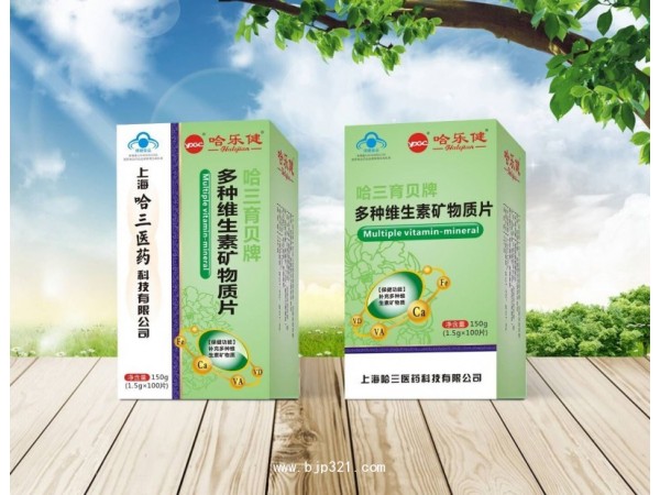 多種維生素礦物質片