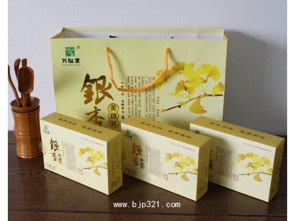 銀杏黃精茶廠家銀杏茶三七銀杏茶加工