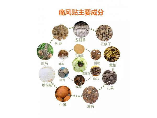 華縱堂-痛風(fēng)貼 穴位貼敷治療貼
