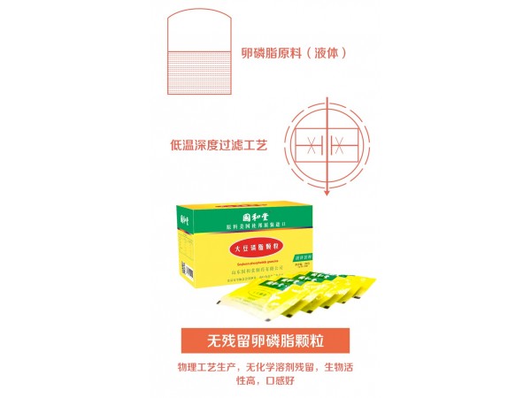 國(guó)和堂大豆卵磷脂顆粒杜邦原料