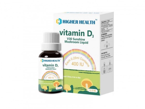 海加爾牌V30陽光蘑菇飲液（D3滴劑）