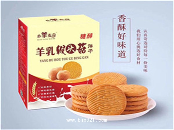 小羊麥奇 羊乳猴頭菇餅干