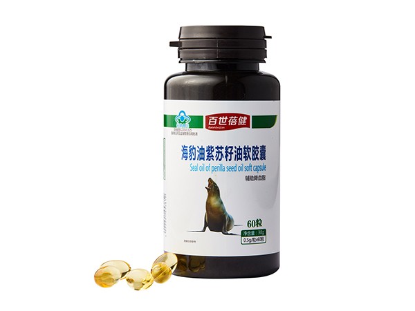 百世蓓健—海豹油紫蘇籽油軟膠囊