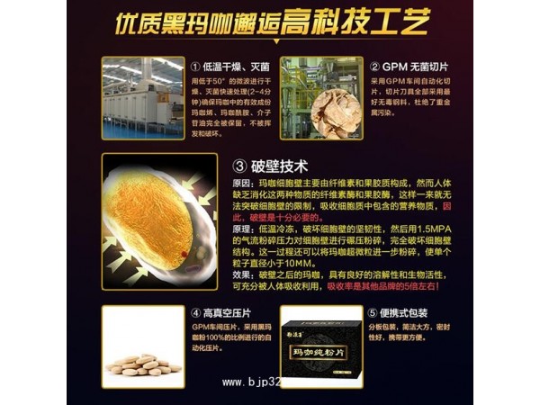 勁源菁 瑪咖純粉片