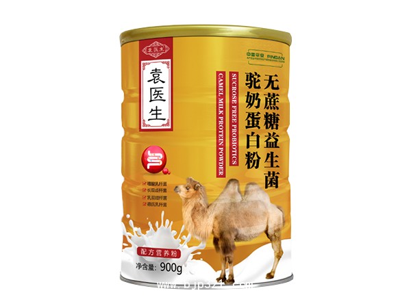 無蔗糖益生菌駝奶蛋白粉
