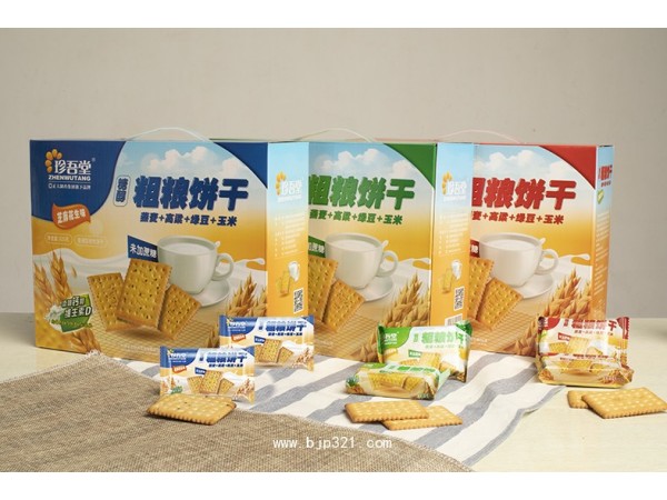 正大珍吾堂糖醇粗糧餅干（無蔗糖食品）