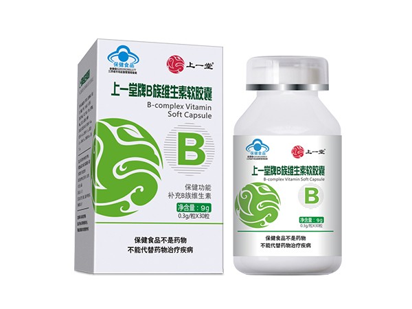 上一堂牌B族維生素軟膠囊