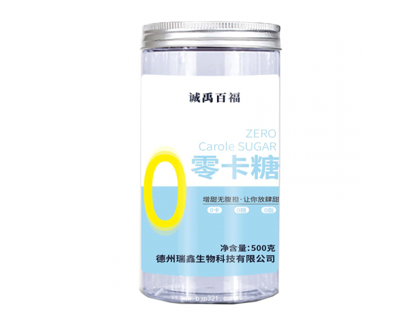 無(wú)糖食品 赤蘚糖醇 甜菊糖苷 零卡糖500克/瓶