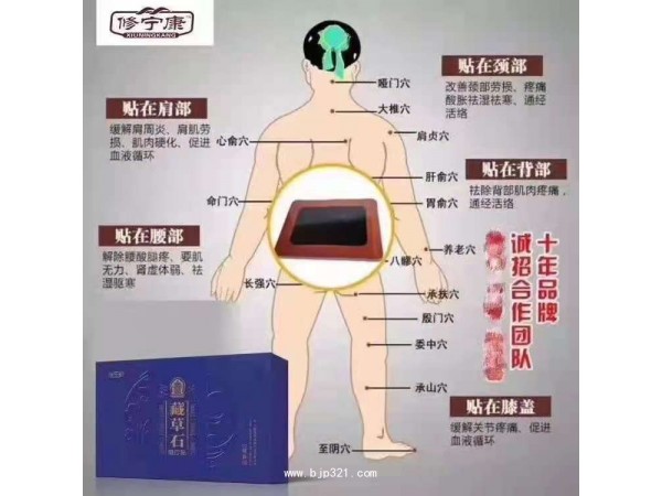 藏草石磁療貼