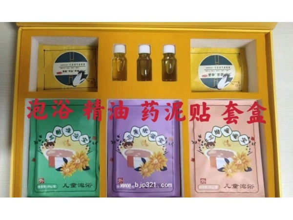 兒科套盒-精油-足浴包-蜂蜜貼
