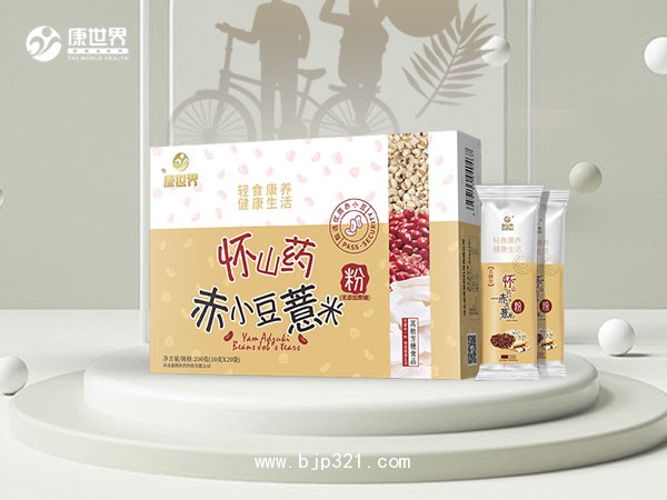 康世界-懷山藥赤小豆薏米粉 藥食同源