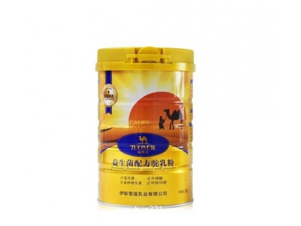 雪蓮乳業(yè)駝牧爾益生菌駝乳粉300g 駝奶貼牌代工
