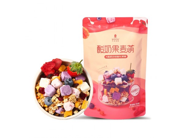 即食代餐高蛋白燕麥片酸奶水果燕麥代工